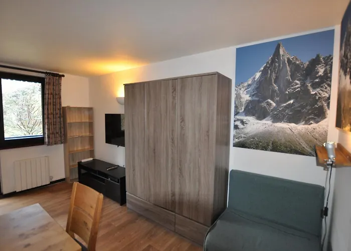 2 Pers. A Avec Vue Montagnes, Parking - Fr-1-517-59 * Chamonix